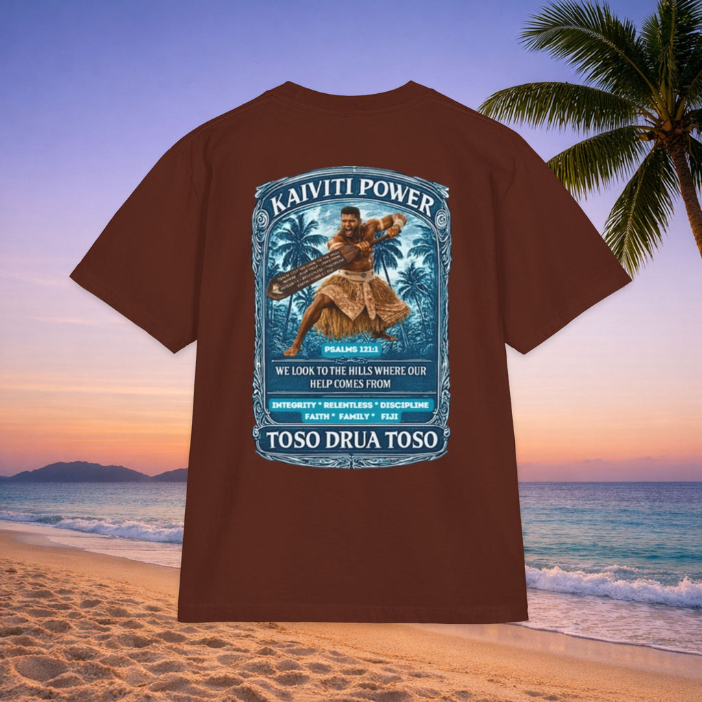 Kaiviti Power Toso Drua Toso - Premium Quality T-Shirt