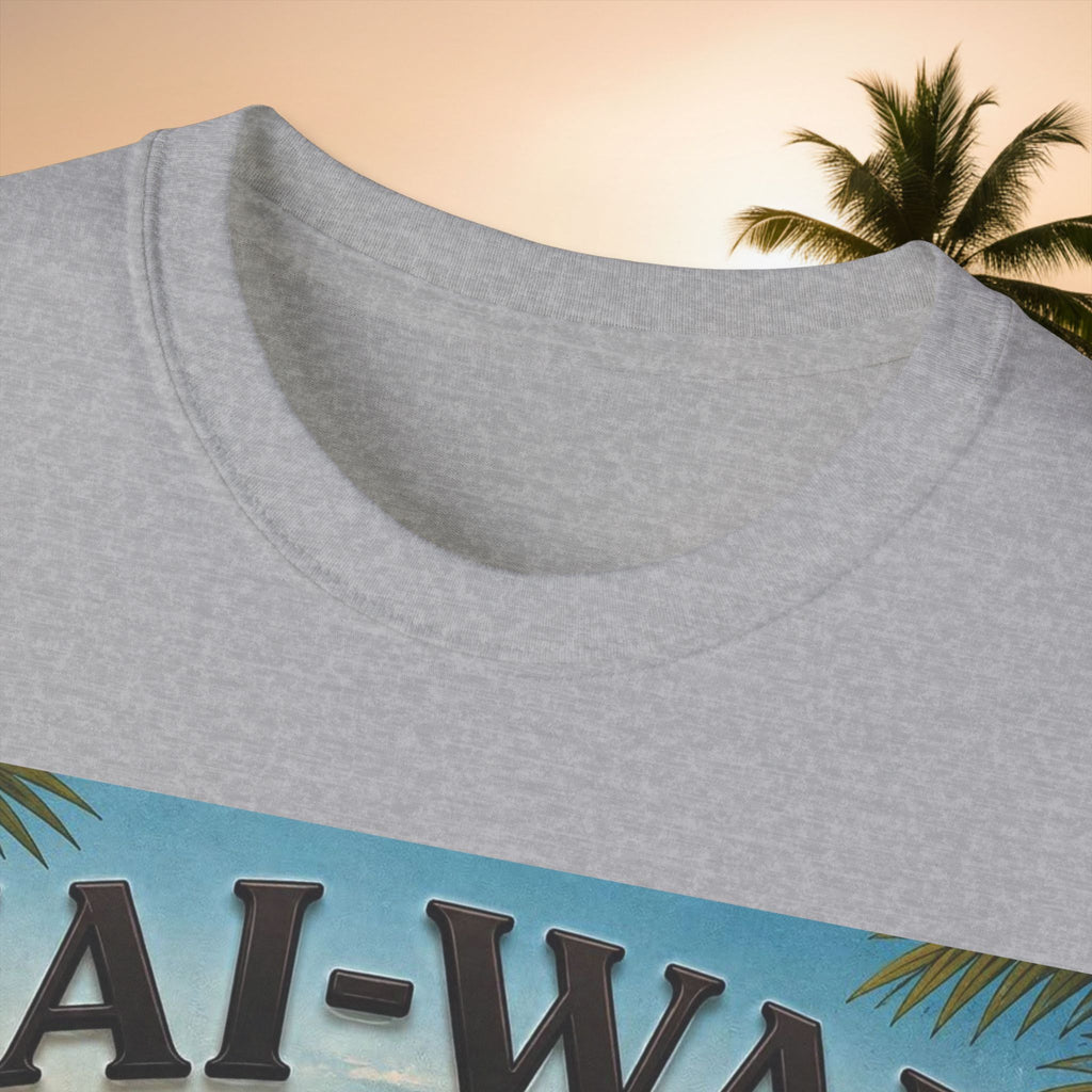 T-Shirt — KAI-WAII 'Paws and Relax' Beach Dog Graphic Tee