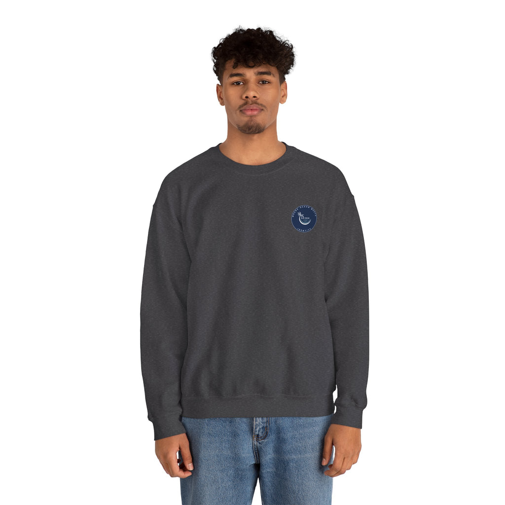 "Miners Never Walk Alone" Explorer Crewneck — Isaiah 40:29 Tribute